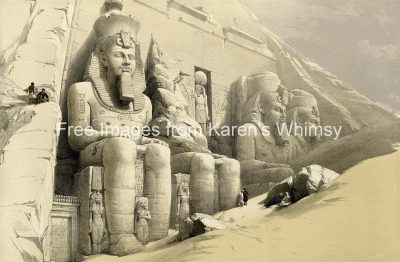Egyptian Temples 12 - Temple of Aboo Simbel