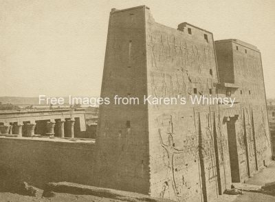 Ancient Egypt Temples 2 - Edfus Scultured Pylon