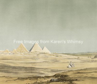 Egyptian Pyramids 2 - View of Pyramids