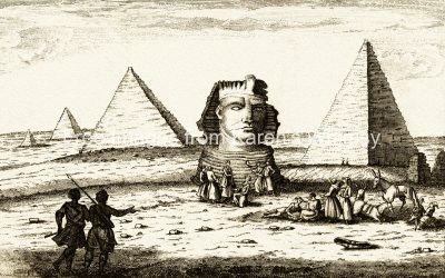 Egyptian Pyramids 4 - Pyramids and Sphinx