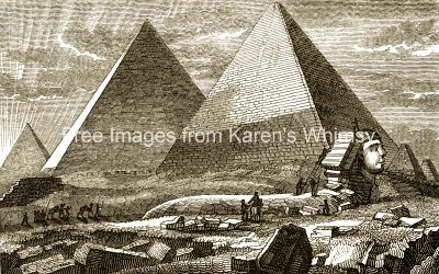 Egyptian Pyramids 7 - Pyramids and Sphinx