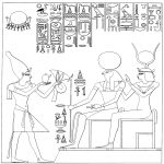 Hieroglyphics of Egypt 9