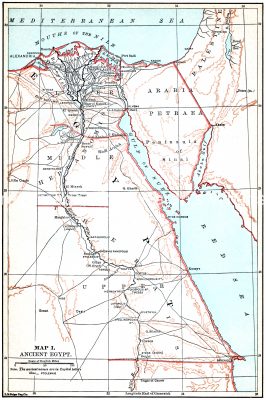 Ancient Egypt Maps 1