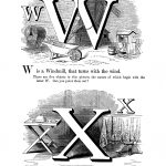 Alphabet Letters to Print W X