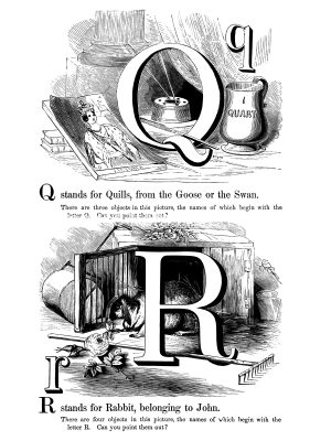 Alphabet Letters To Print Q R