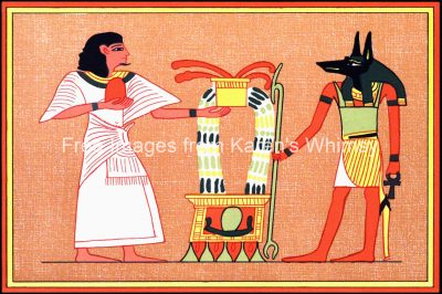 Egyptian Goddesses And Gods 1 Anubis
