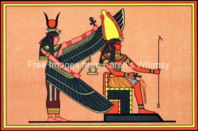 Egyptian Goddesses And Gods 3 Isis And Ptah