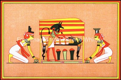 Egyptian Goddesses And Gods 4 Anubis And Osiris