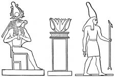 Gods Of Egypt Symbols 2 Two Forms of Osiris