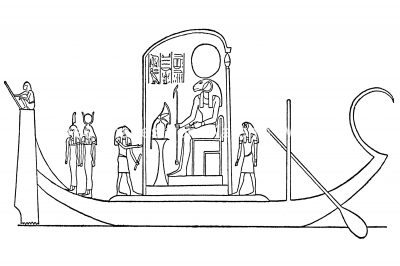 Gods of Egypt Symbols 6 - Ra and Thoth