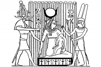 Gods Of Egypt Symbols 7 Thoth And Amen Ra