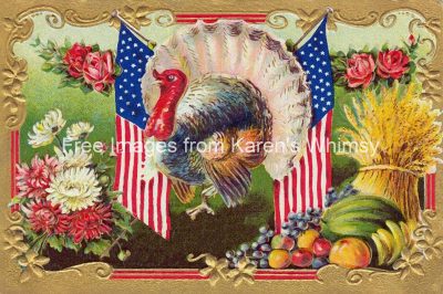 Clip Art Of Thanksgiving Turkey 3