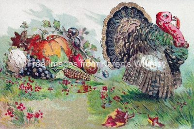 Clip Art of Thanksgiving Turkey 7