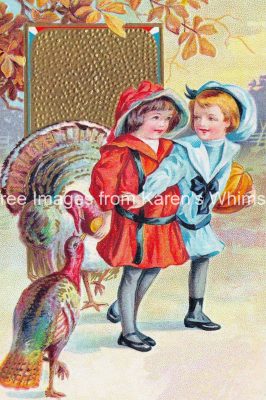 Clipart of Turkeys for Thanksgiving 4