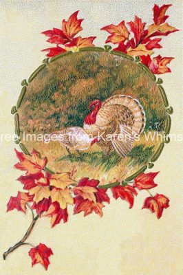 Clipart of Turkeys for Thanksgiving 8