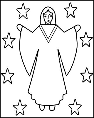 Printable Free Christmas Coloring Pages 8