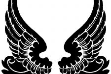 Black Angel Wings 6