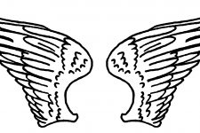 Feathered Angel Wings 3
