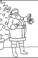 Printable Christmas Coloring Pages 1