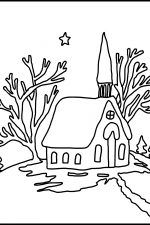 Printable Christmas Coloring Pages 2