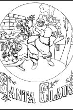 Printable Christmas Coloring Pages 6
