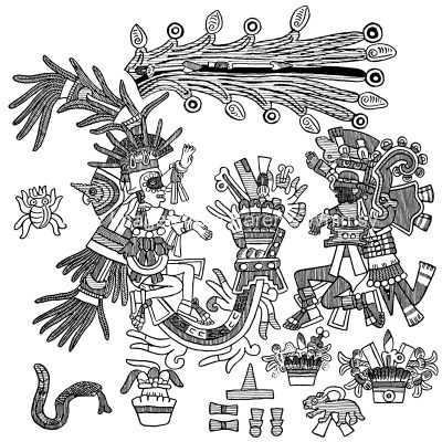 Aztec Mythology 8 God Of Fire