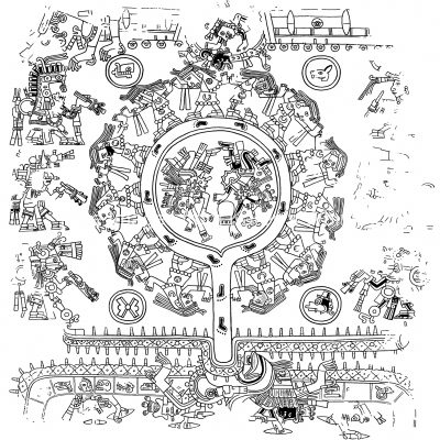 Aztec Drawings 12