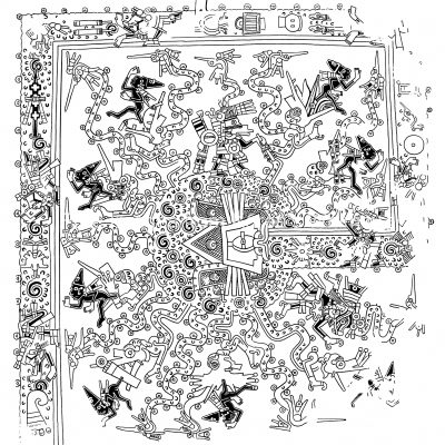 Aztec Drawings 9