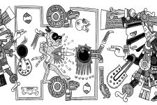 Aztec Sacrifice 9 Astronomical Movements