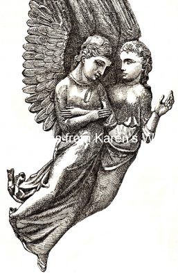 Drawings Of Angels 4