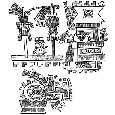 Aztec Religion 7 Snake Temple
