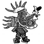 Aztec Gods And Goddesses 12 - Ome Tochtli