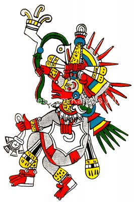 Aztec Deities 10 - God of the Wind