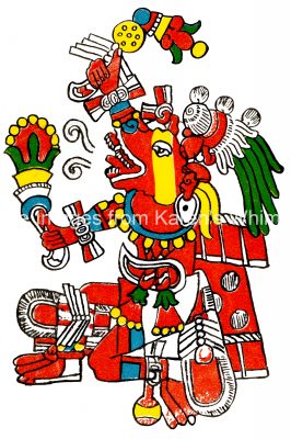 Aztec Deities 12 -God of the Song