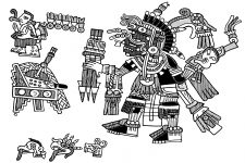 The Aztec Gods 17 Tlahuizcalpantecuhtli