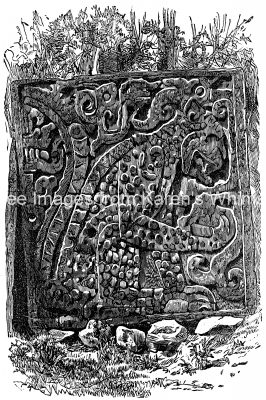 Maya Art 3 - Sculpture Slab