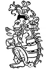 Maya Gods 1 God of Death