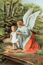 Guardian Angel Graphics 2 - Angel with Child