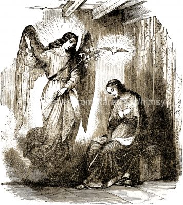 Guardian Angel Graphics 5 - Angel and Mary