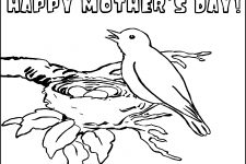 Mothers Day Coloring Pages 4