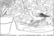 Mothers Day Coloring Pages 6