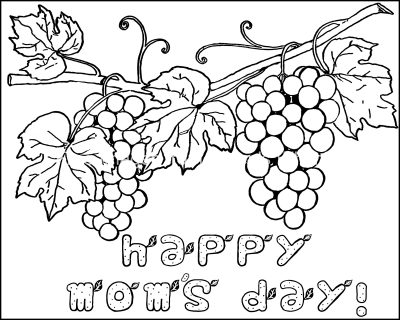 Mothers Day Coloring Pages 5