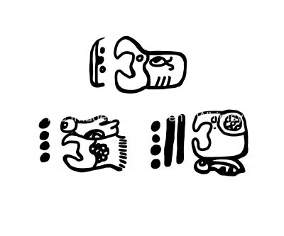 Maya Hieroglyphs 13 Tortoise