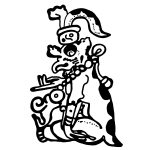 Mayan Symbols 1 Moan Bird