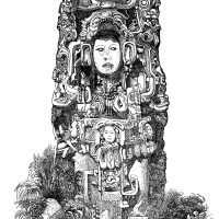 Mayan Statues