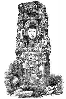 Mayan Statues 2