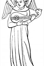 Angel Pictures 2 - Angel Playing Lute