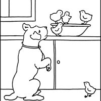 Coloring Pages of Cute Animals