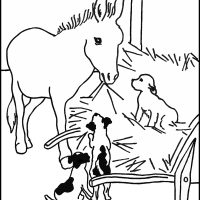 Coloring Pages for Farm Animals