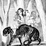 Funny Animal Pictures 4 - Boy and Girl Ride a Tiger